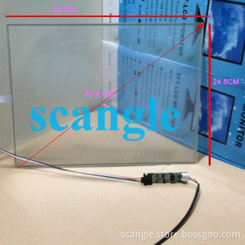 15 Inch LCD Glass Touch Screen Glass Monitor Glass Computer Touch Screen Glass (SGT-15)